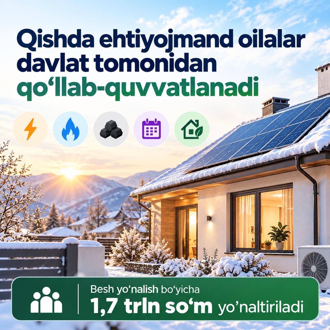 — bir xonadonda uch va undan ortiq oila yashayotgan