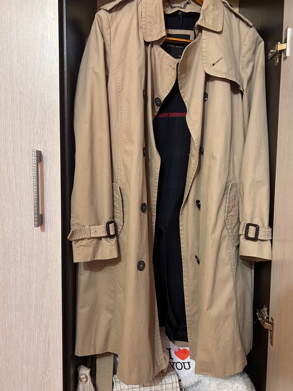 Zara Basic original trench — ideal holat