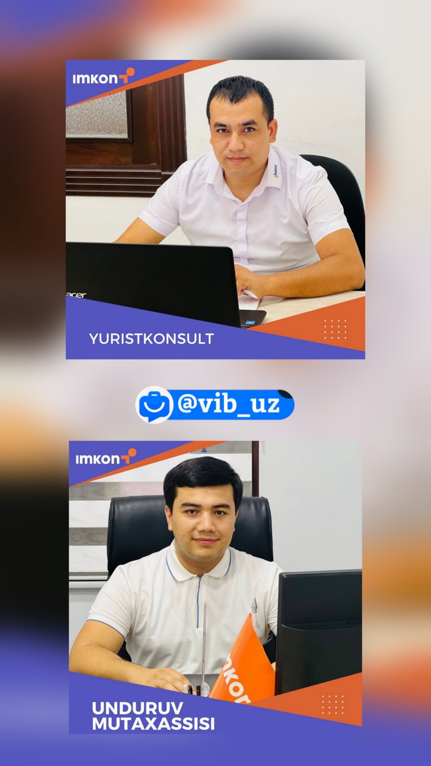 Unduruv mutaxassisi va Yuriskonsult ishga taklif