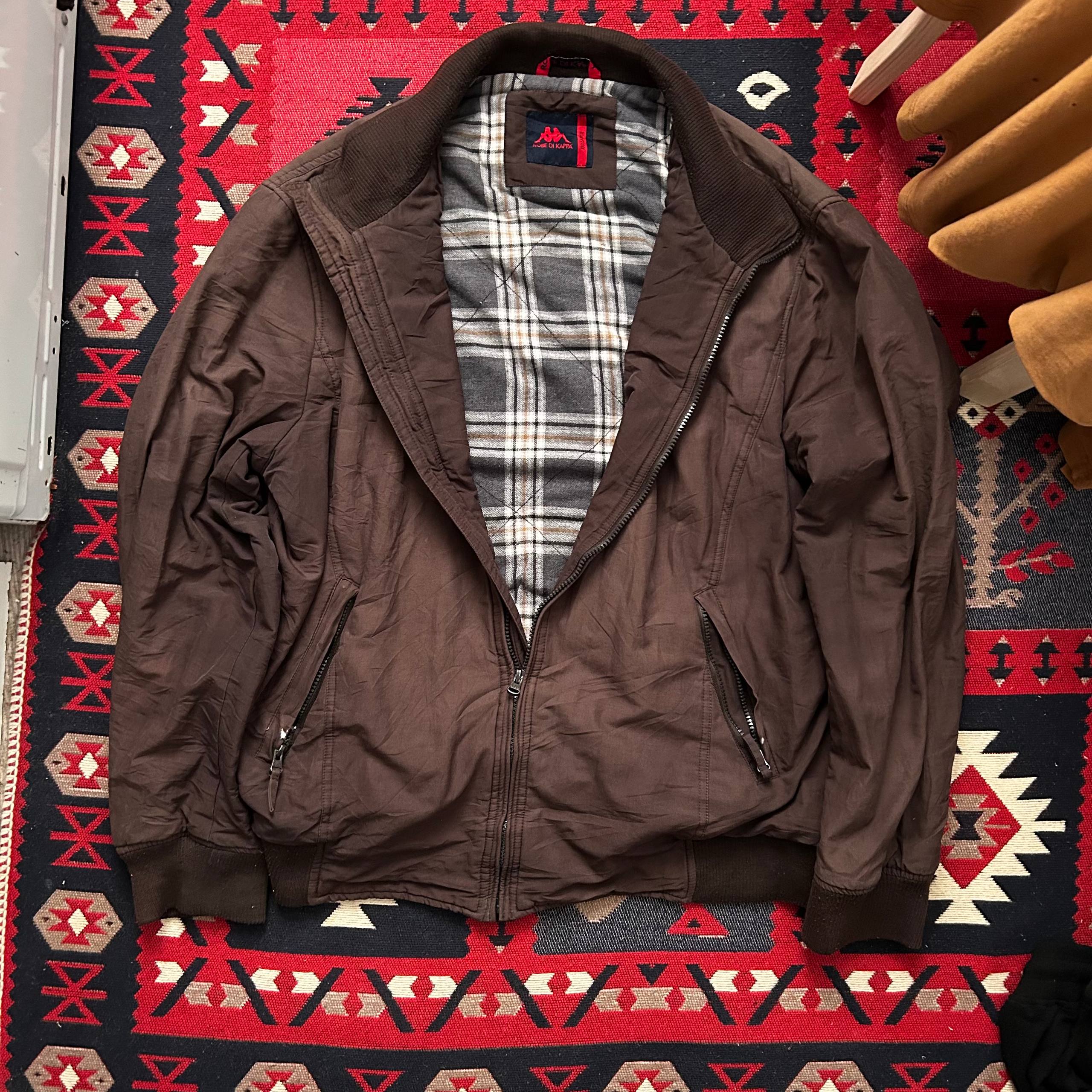 Vintage Kappa Bomber Jacket — L/XL o'lcham