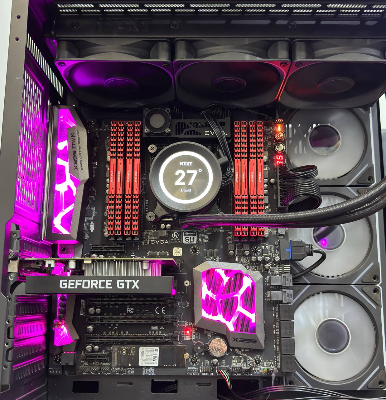 X299 Evga FTW-K + I7 7820X + 32GB RAM — ideal holat