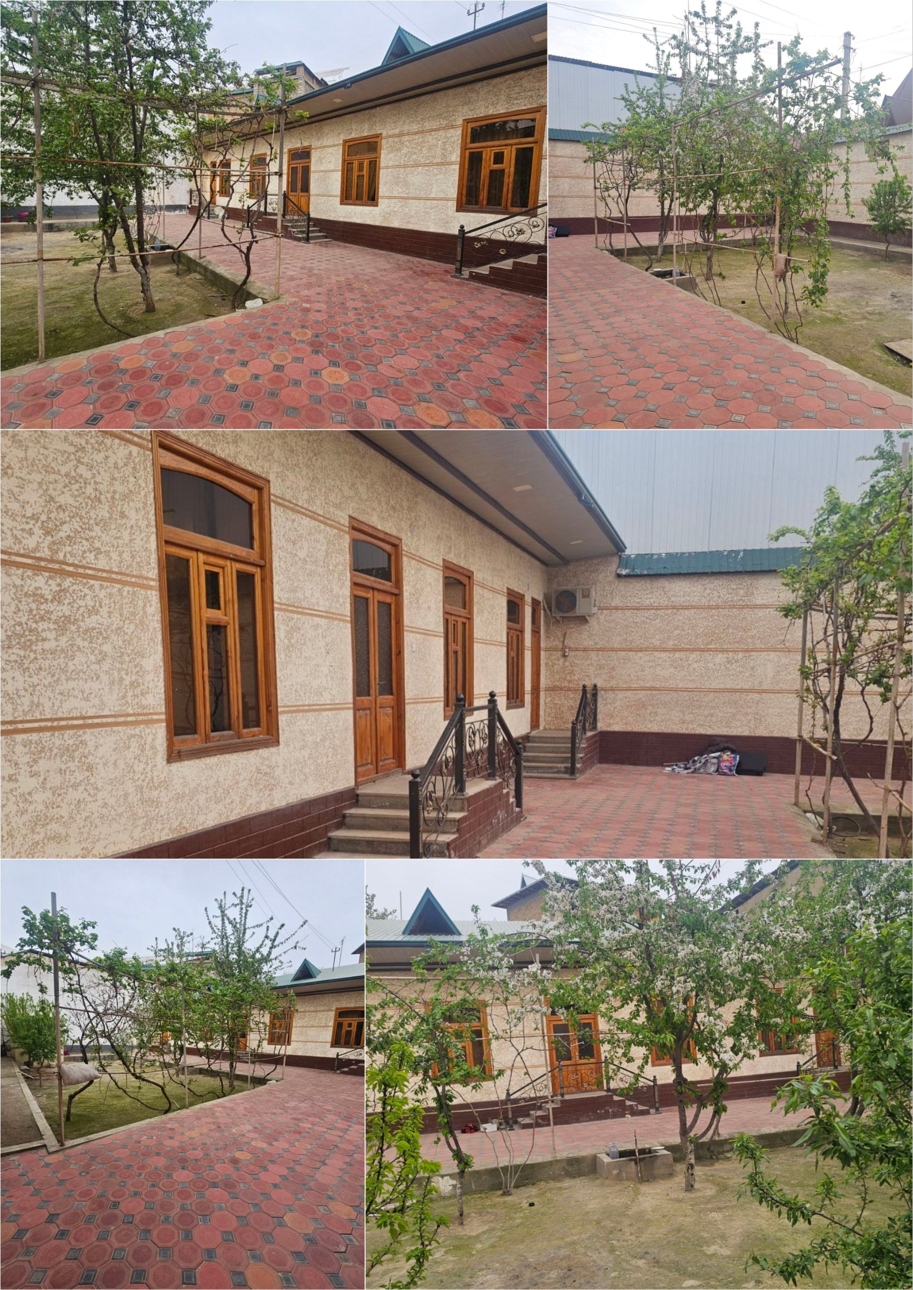 4 xonali tayyor hovli — gaz, suv, svet bor