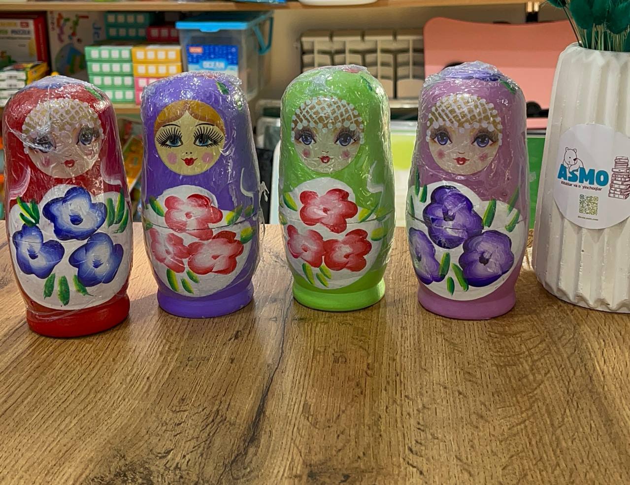 Matryoshka o'yinchoqlari — bolalar uchun foydali