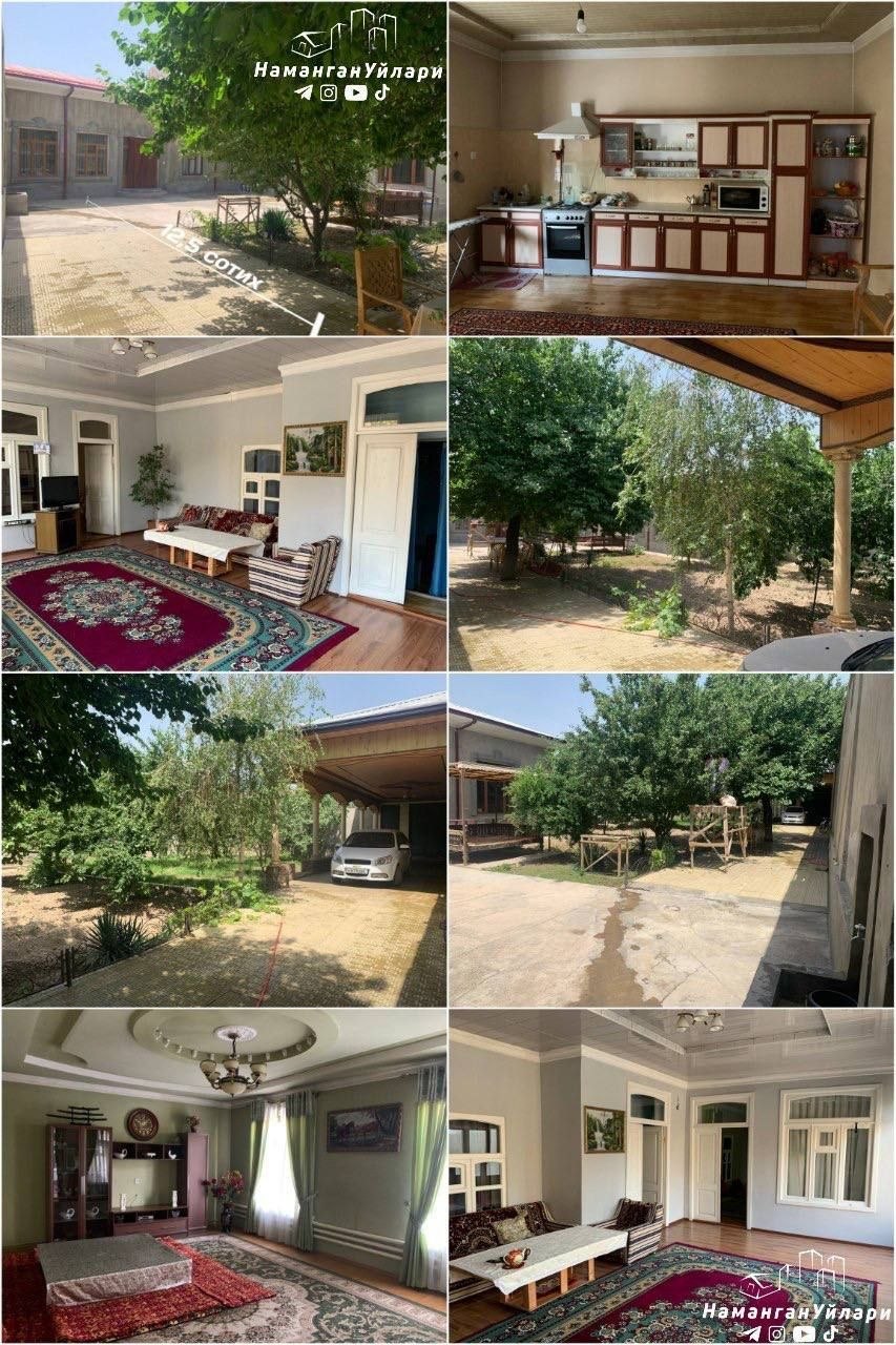 13 sotihli hovli — 9 xona, barcha qulayliklar