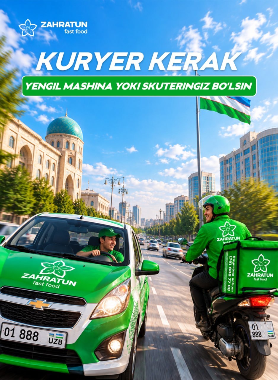 Zahratun Fast food Buxoro shahar filiallarimizga