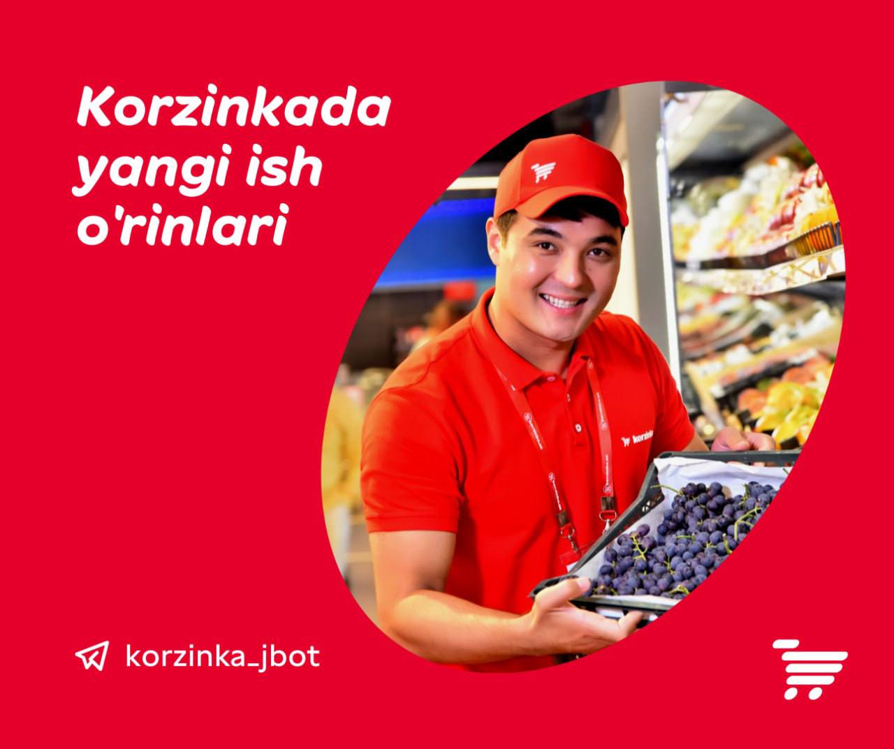 Korzinka jamoasiga qo‘shiling