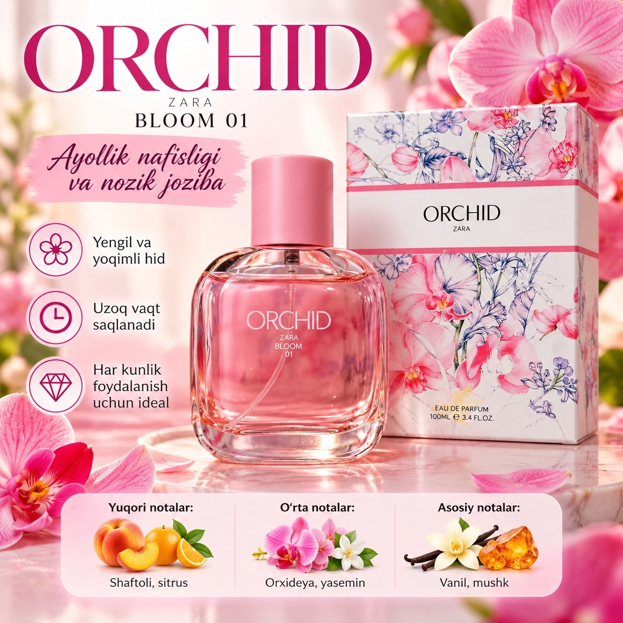 Orchid Zara Bloom 01 — 100 ml ifor