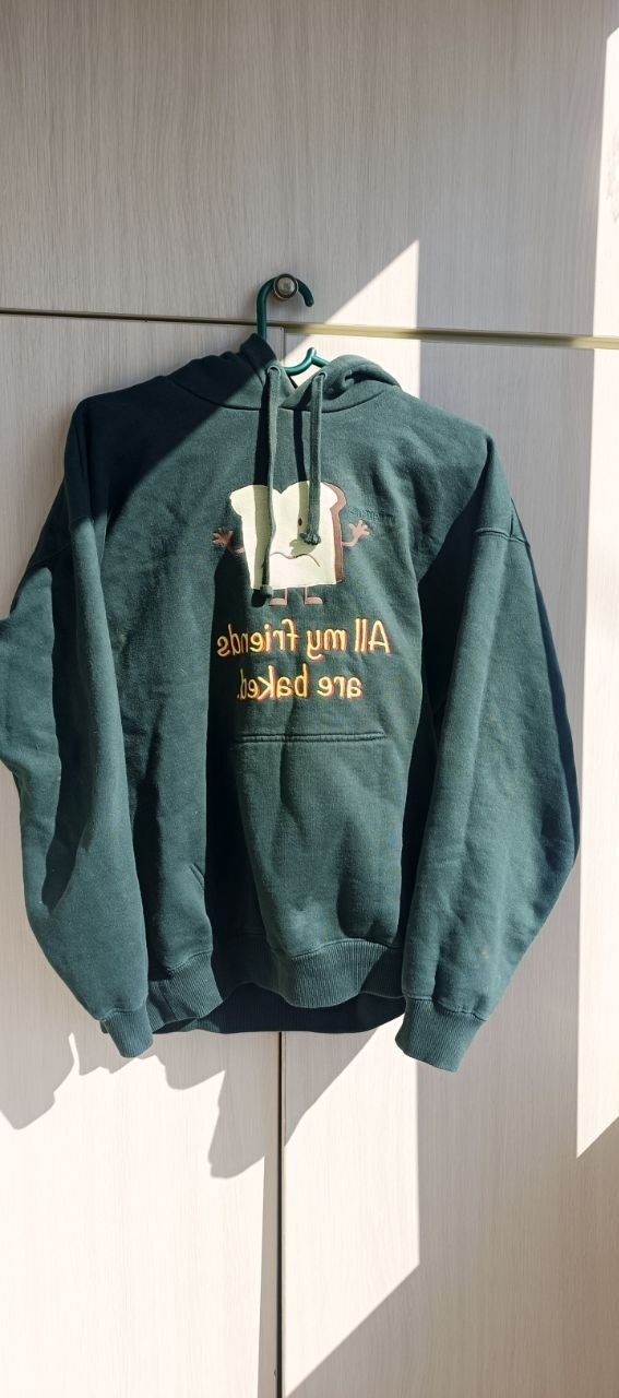 Vetements худи — двух стороннее, размер S-M