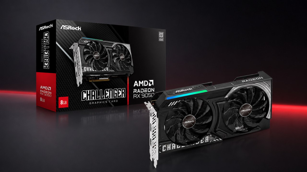 ASRock представила Radeon RX 9050 – в младшей версии
