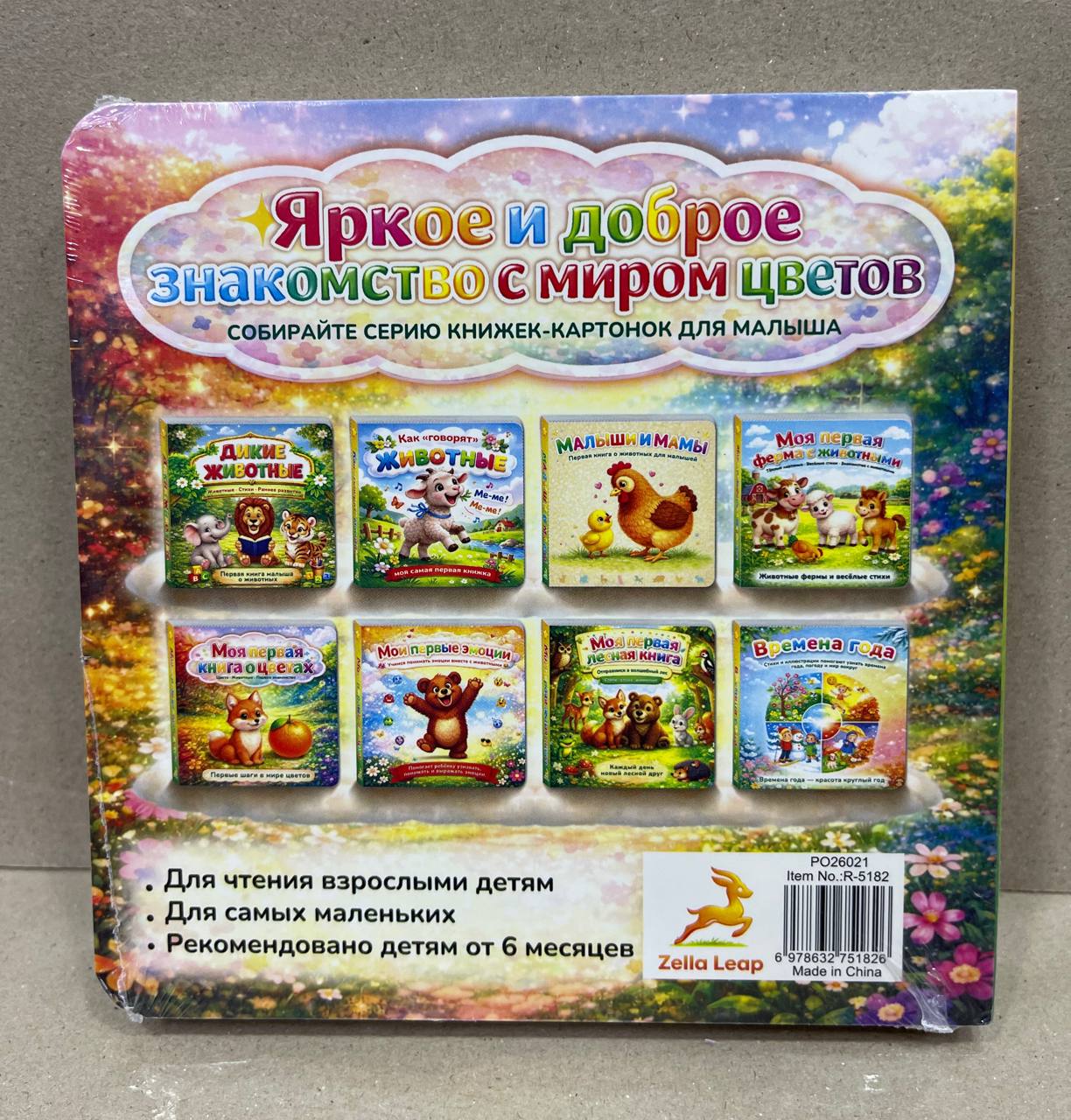 Bolajonlar uchun rus tilida suratli kitobchalar