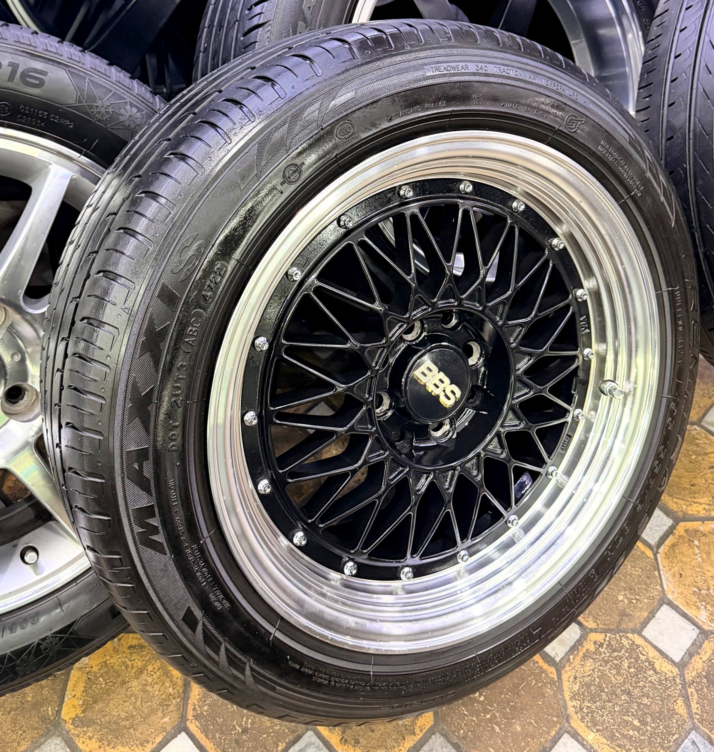 BBS R16/195/55 4/100 4/114 tewk ideal jentra laseti