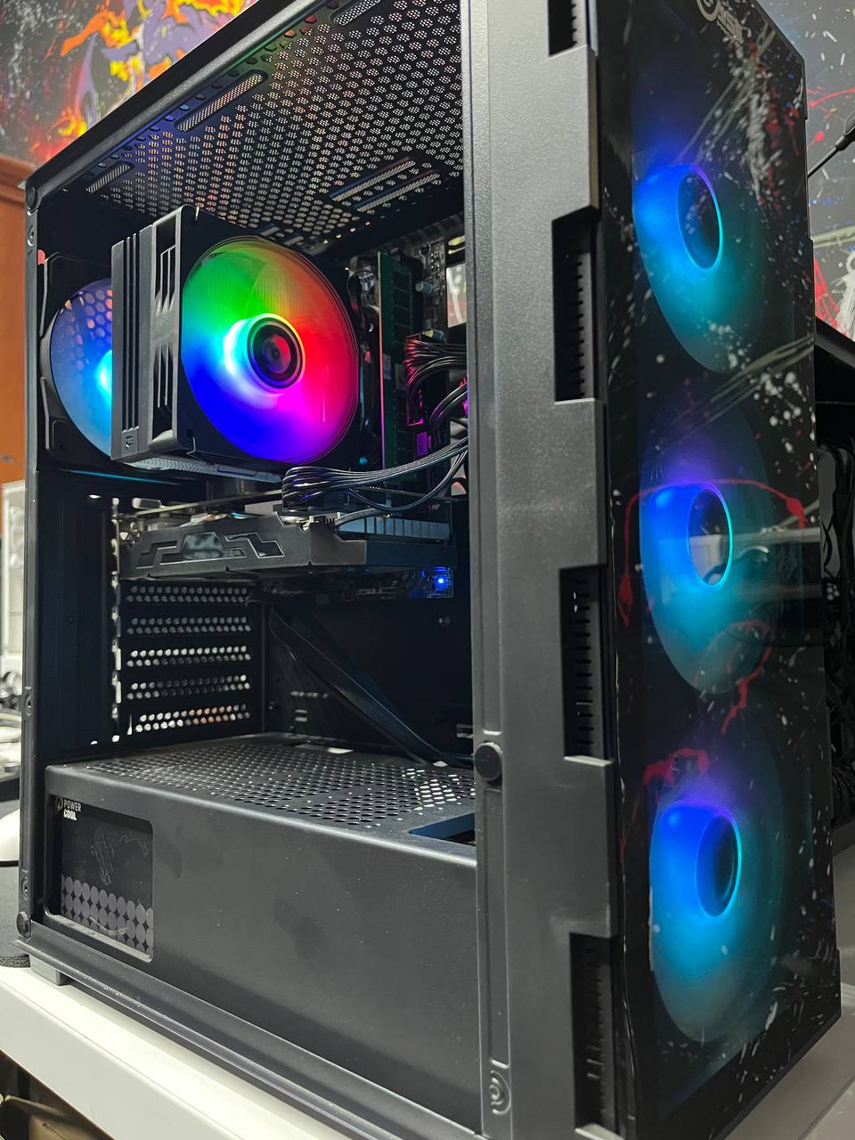 Case Gcase rgb 4x coollers
