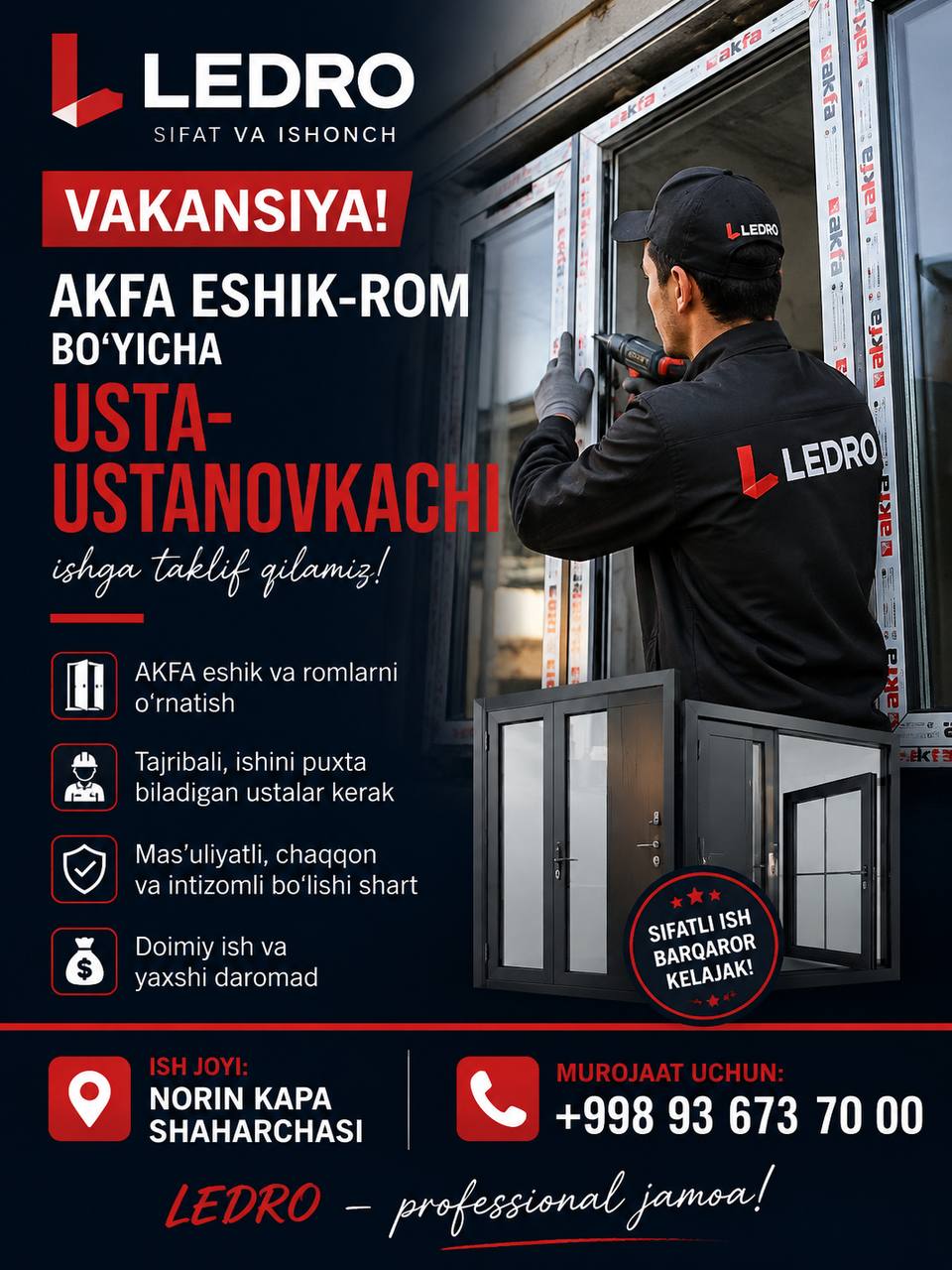 LEDRO JAMOASIGA VAKANSIYA