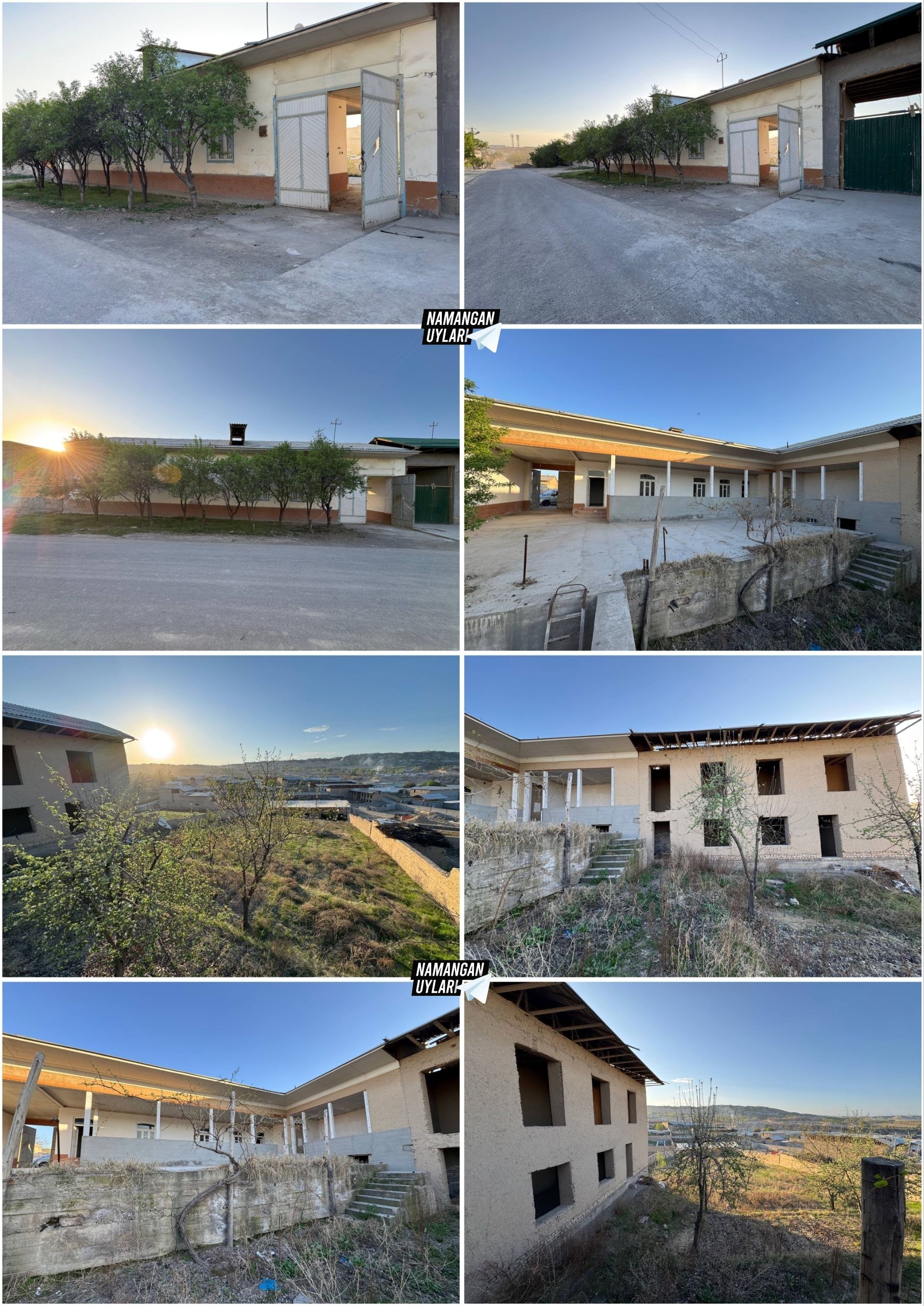 18 sotix hovli — basseyn, podval, mevali daraxtlar