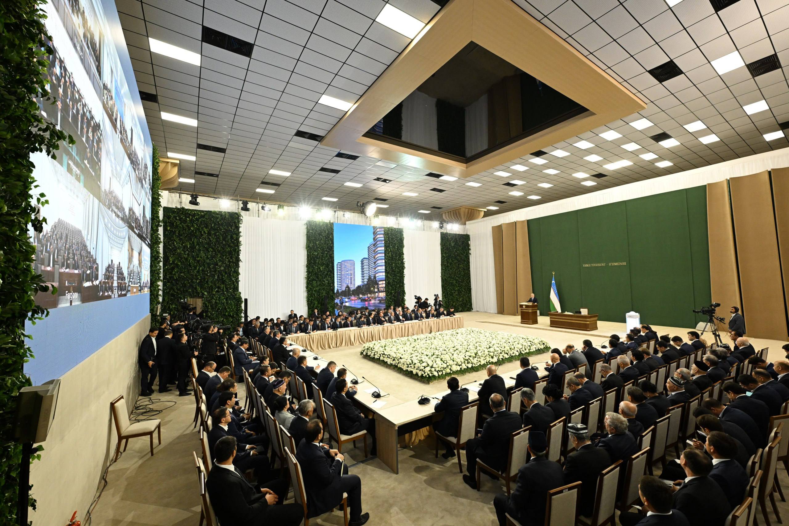 Yangi Toshkent haqiqiy “yashil shahar” bo‘lishi