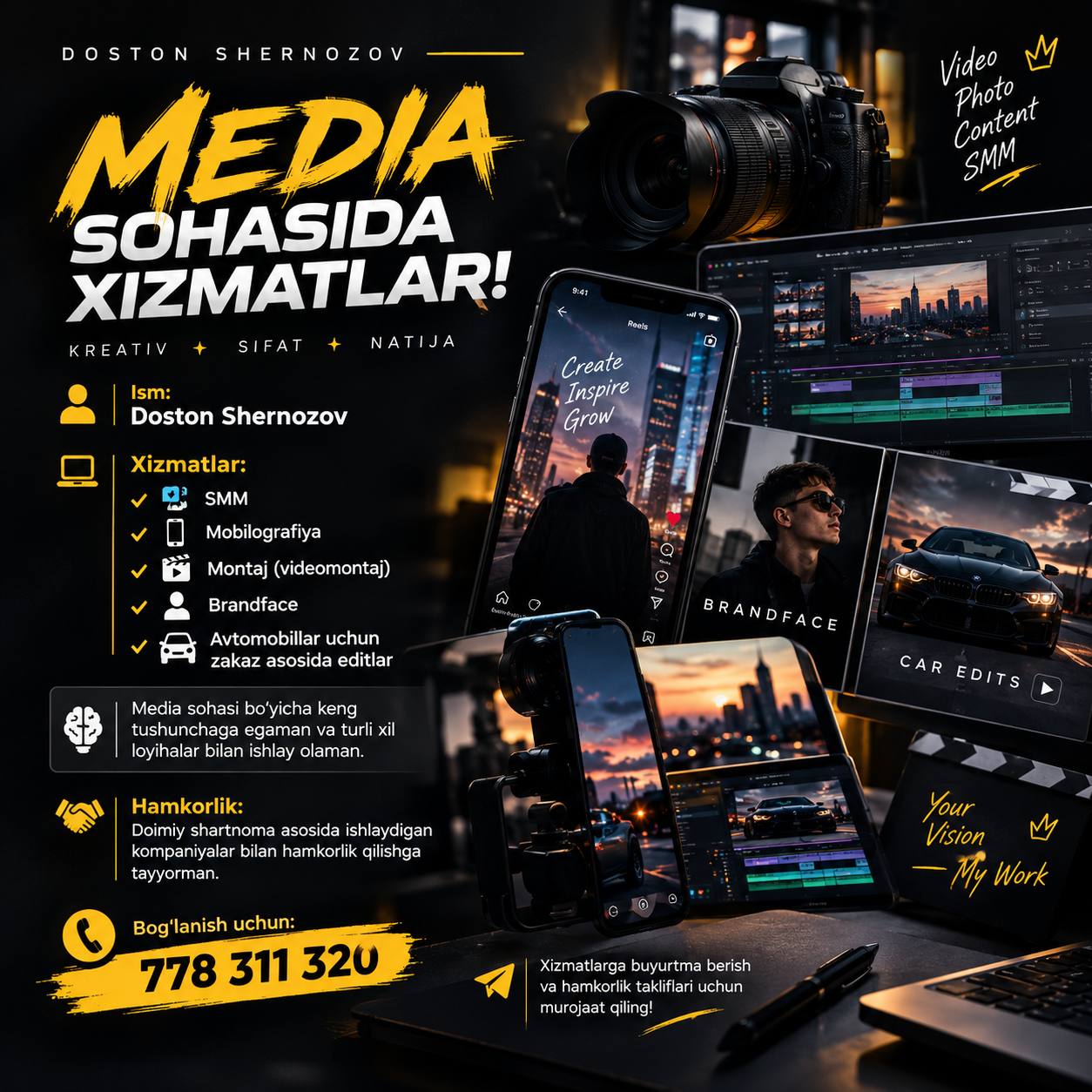 Avtomobillar uchun asosida editlar