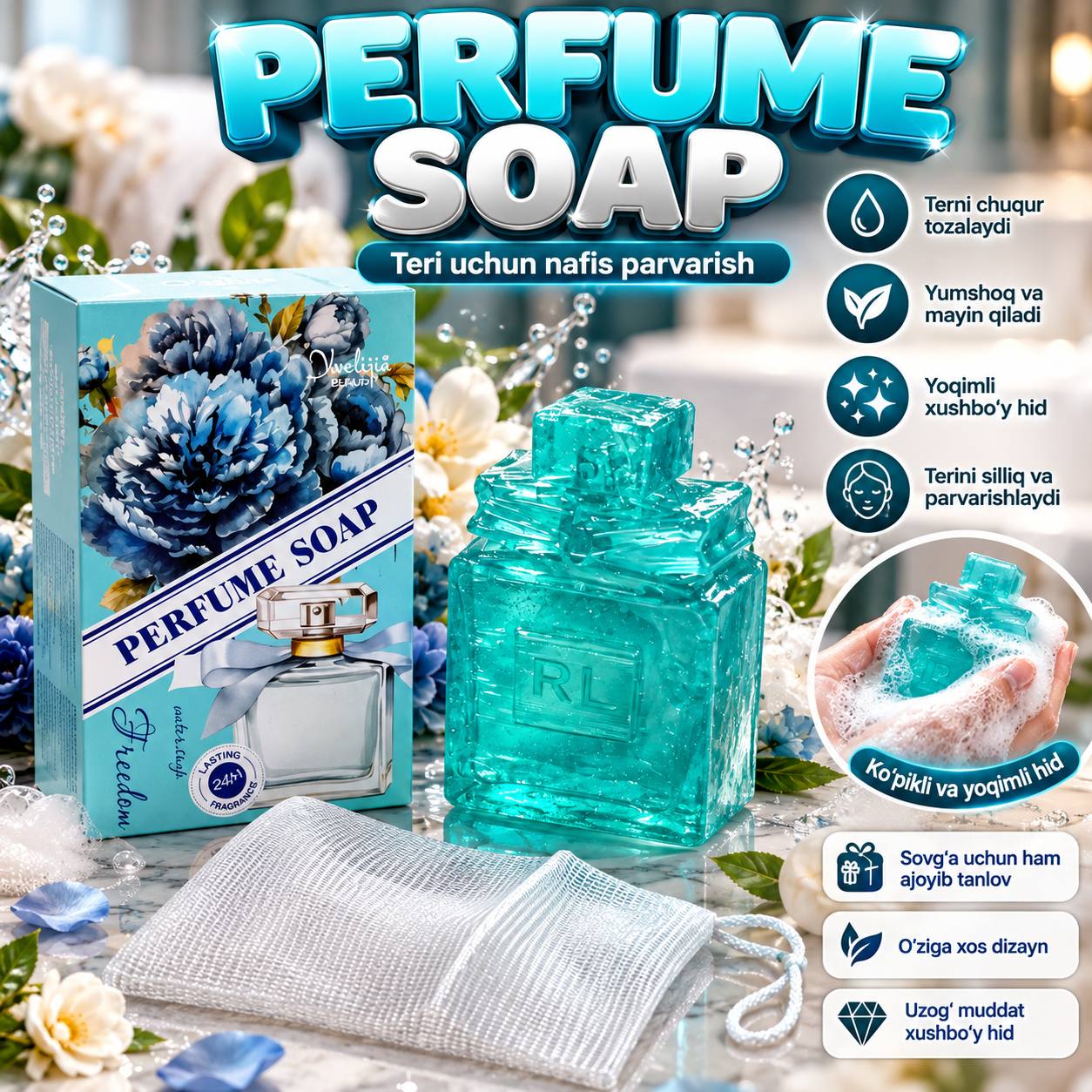 PERFUME SOAP — ATIGI 15 000 SO‘M