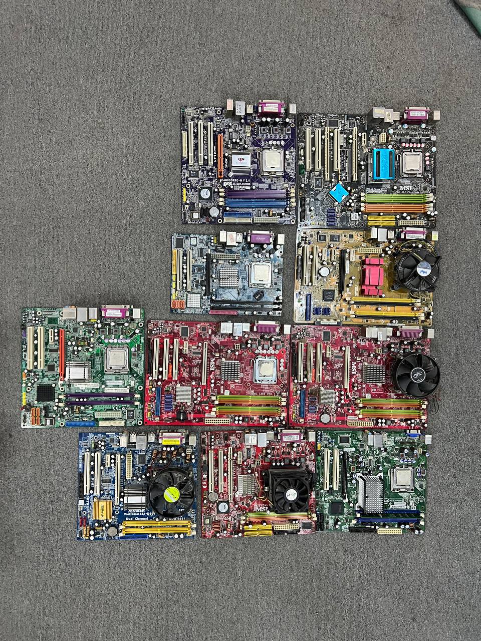DDR2 platalar — ishlaydigan holatda