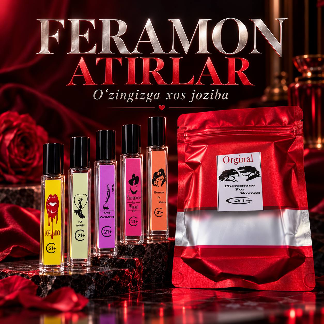 Feramon atir — jozibali hid
