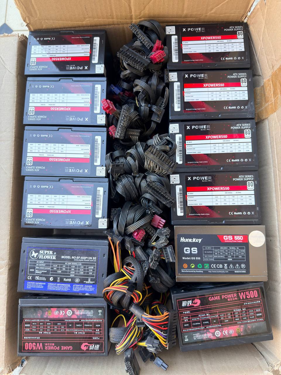 Blok pitaniyalar — 500W va 550W