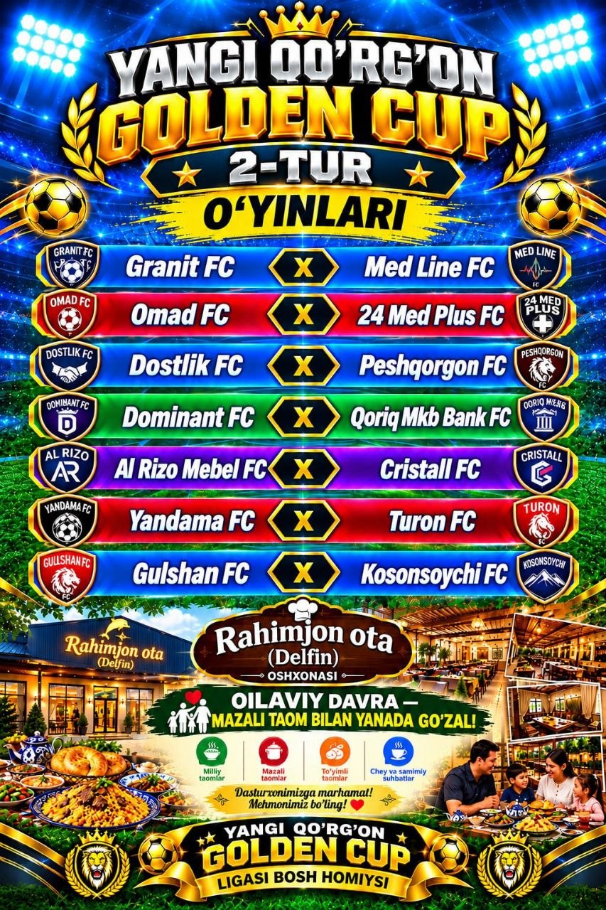 MATCH DAY 2-TUR (GOLDEN CUP)