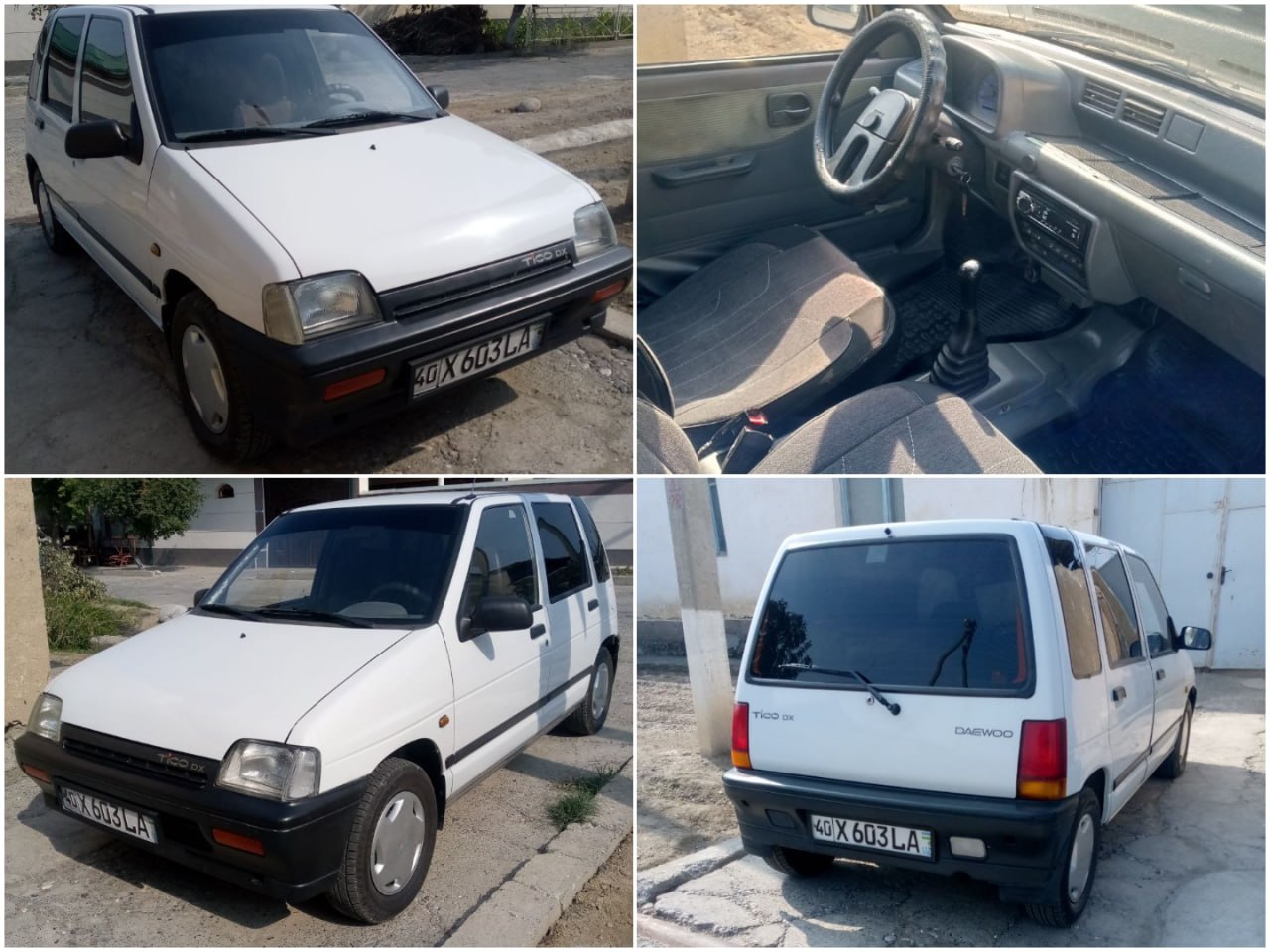 Tico 2001 — yangi holat, 400000 km