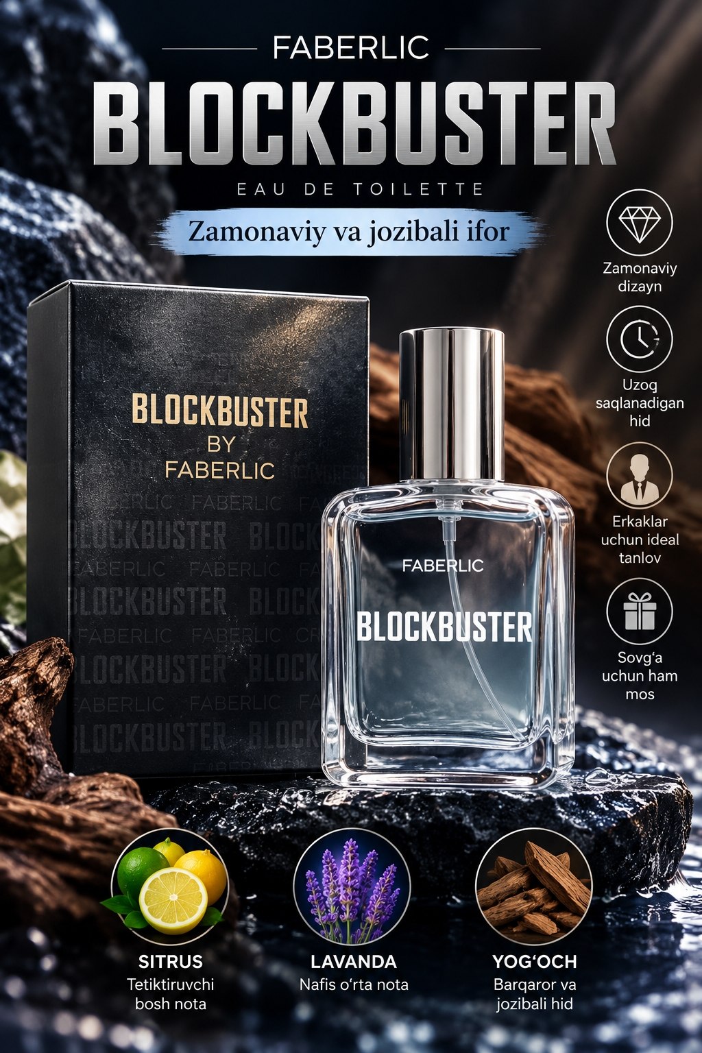 FABERLIC BLOCKBUSTER — zamonaviy ifor