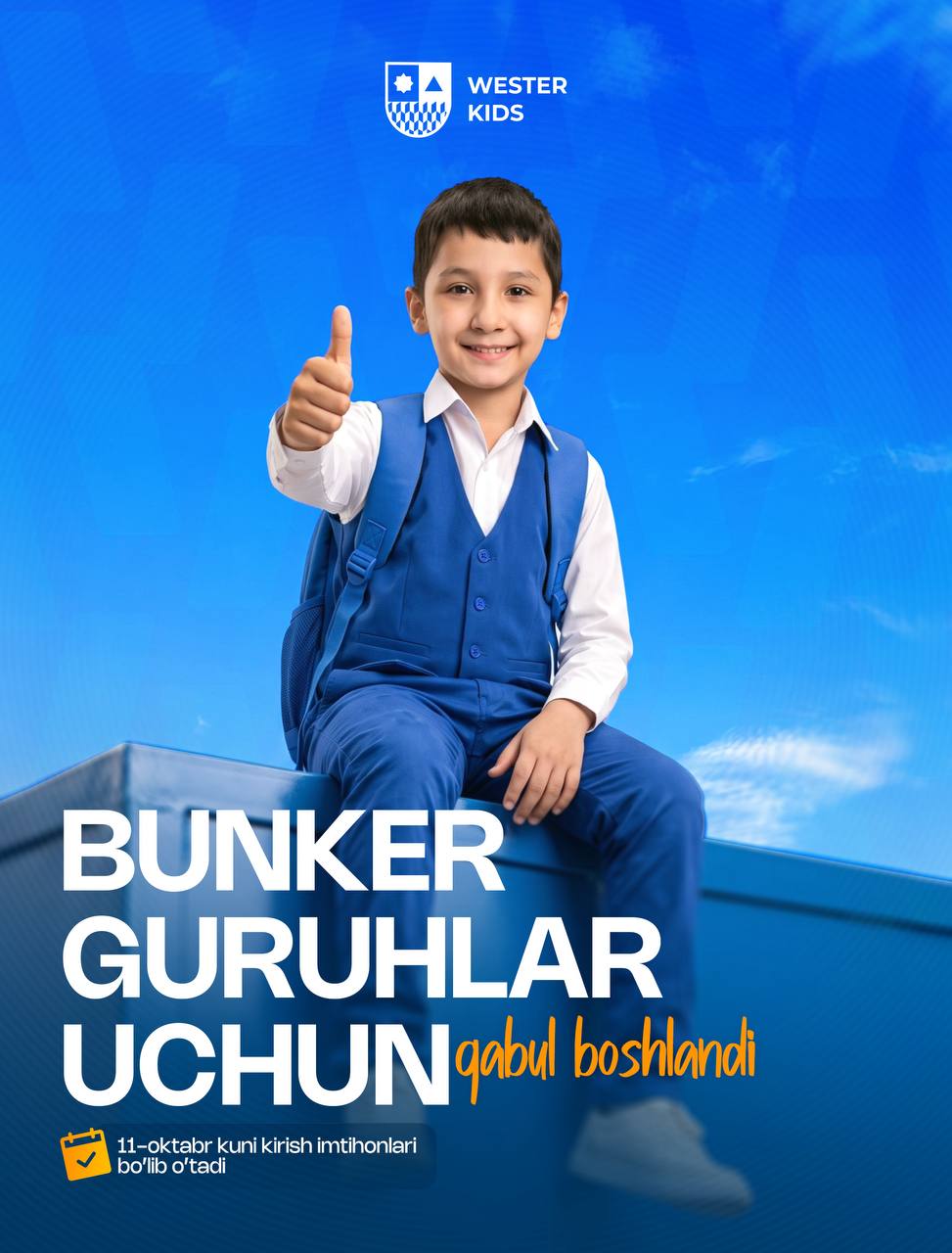 WESTER KIDS PM BUNKER’GA QABUL BOSHLANDI