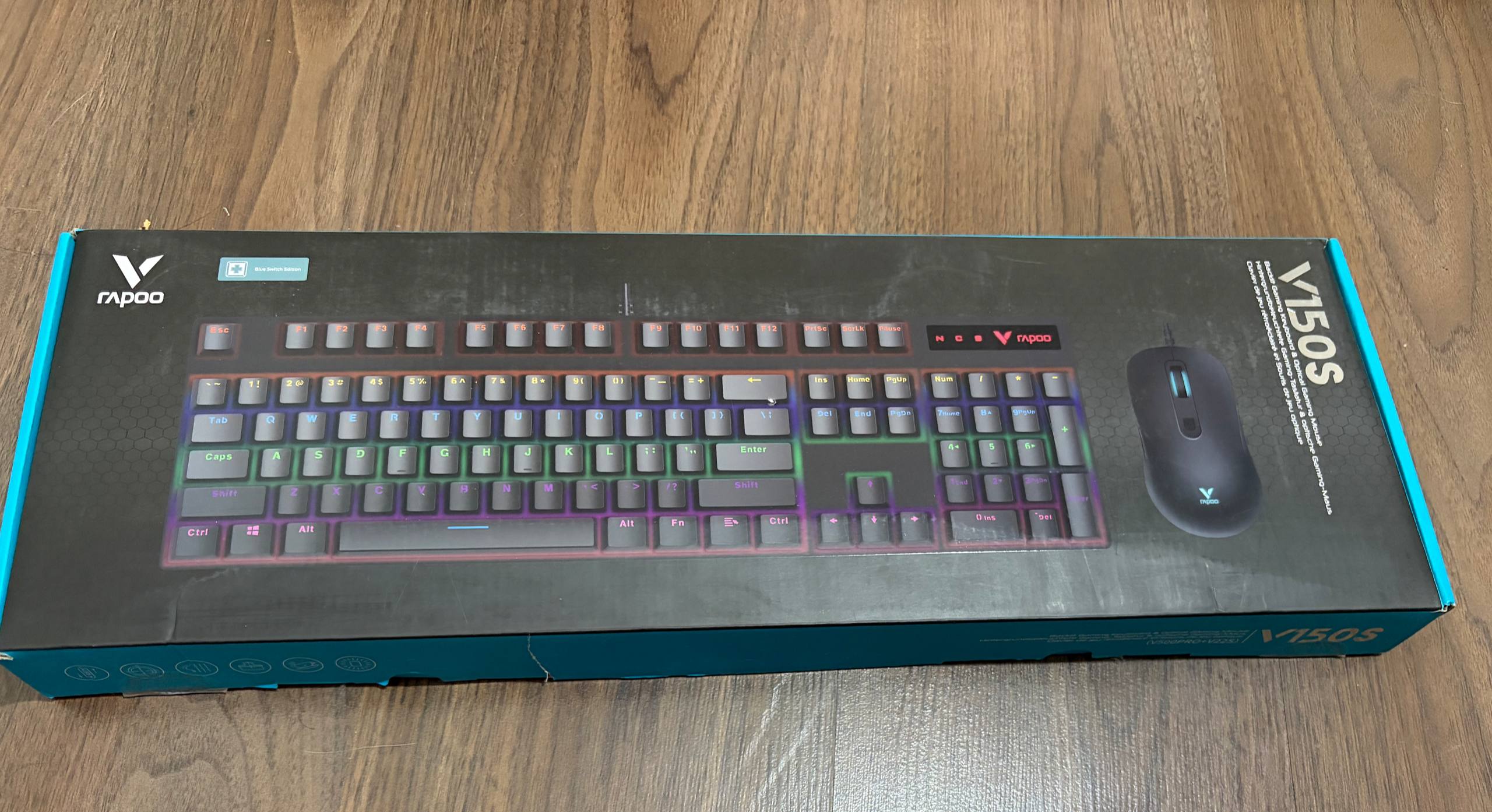 ⌨ RAPOO V150S — KLAVIATURA + SICHQONCHA KOMBO