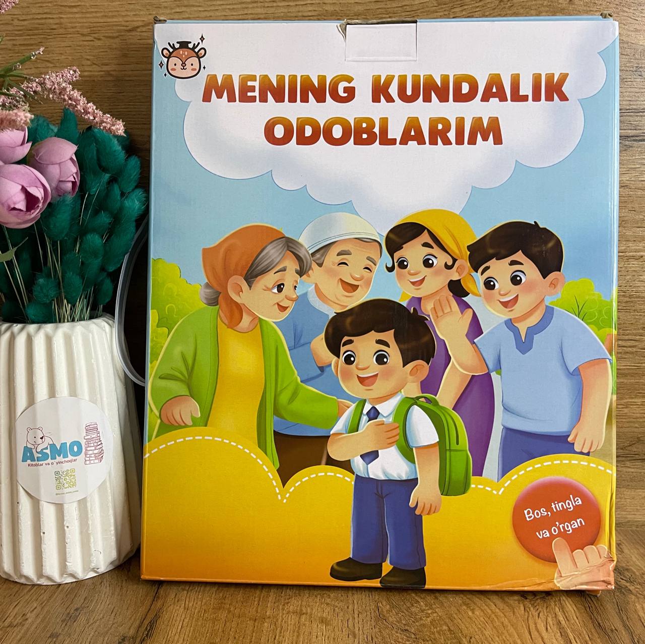 Bolajonlar uchun odob kitobi — sifatli, zaryadkali