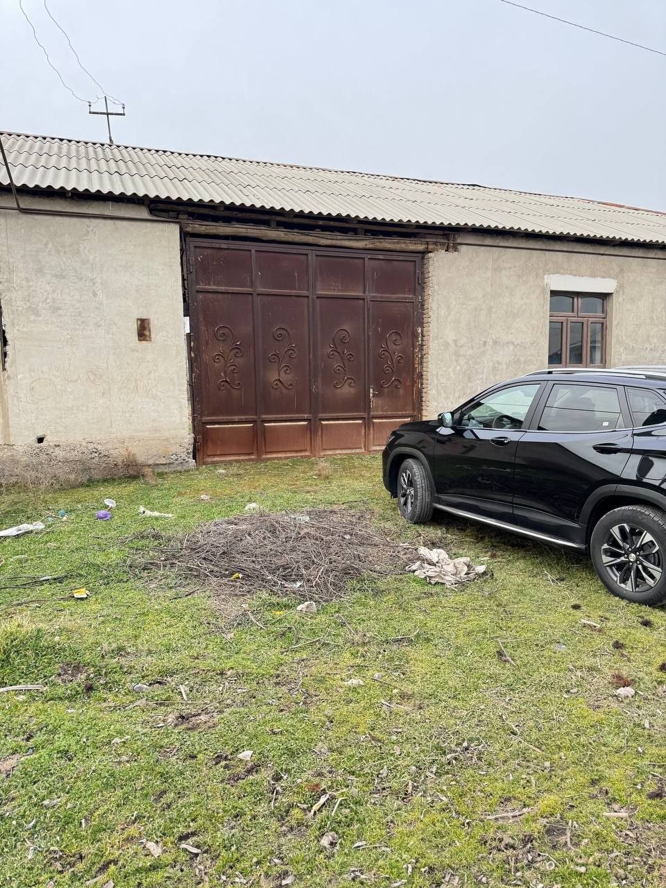 6 xonali yangi hovli — gaz, svet, suv bilan