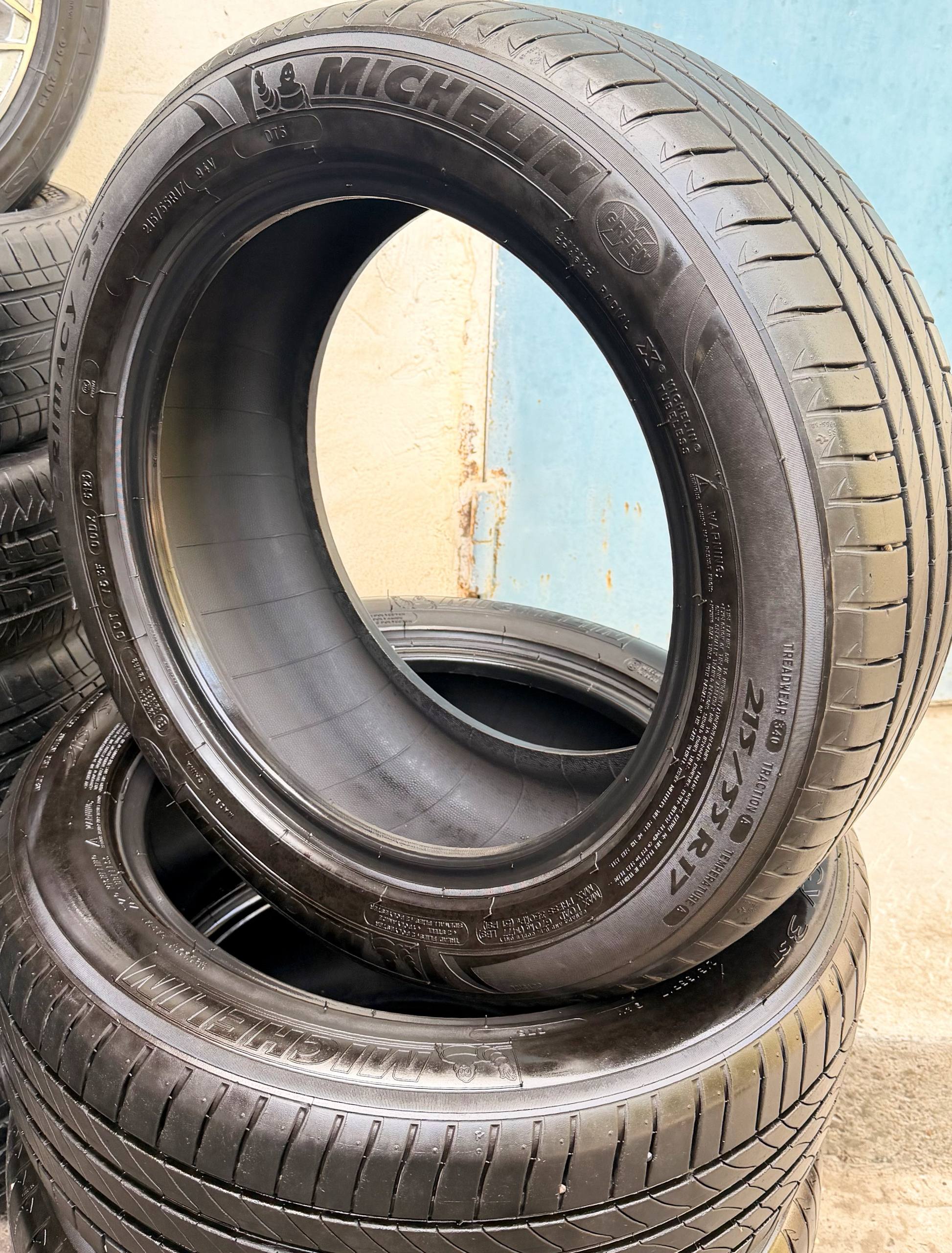 Michelin Primacy 3ST R17/215/55 — ideal holat