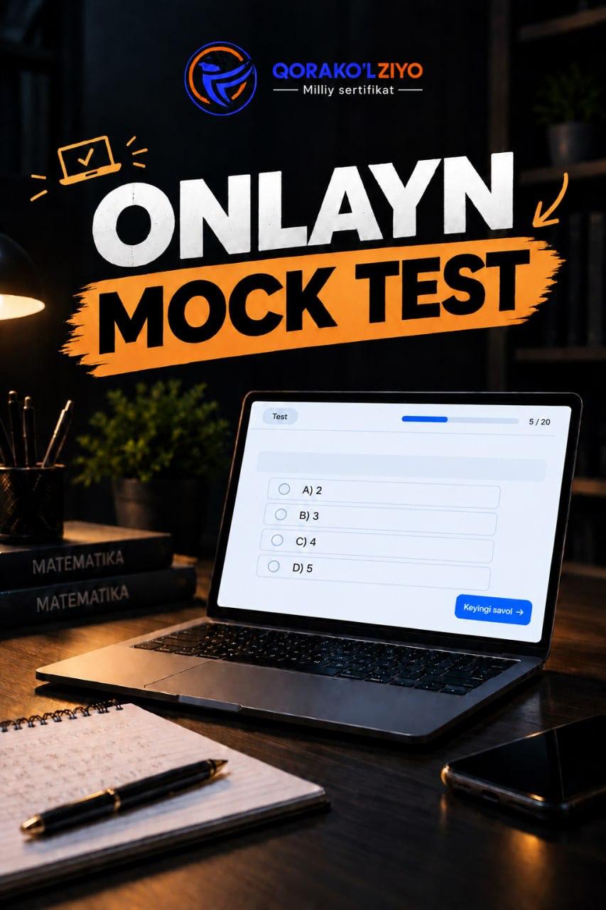 MILLIY SERTIFIKATGA QANCHALIK TAYYORSIZ