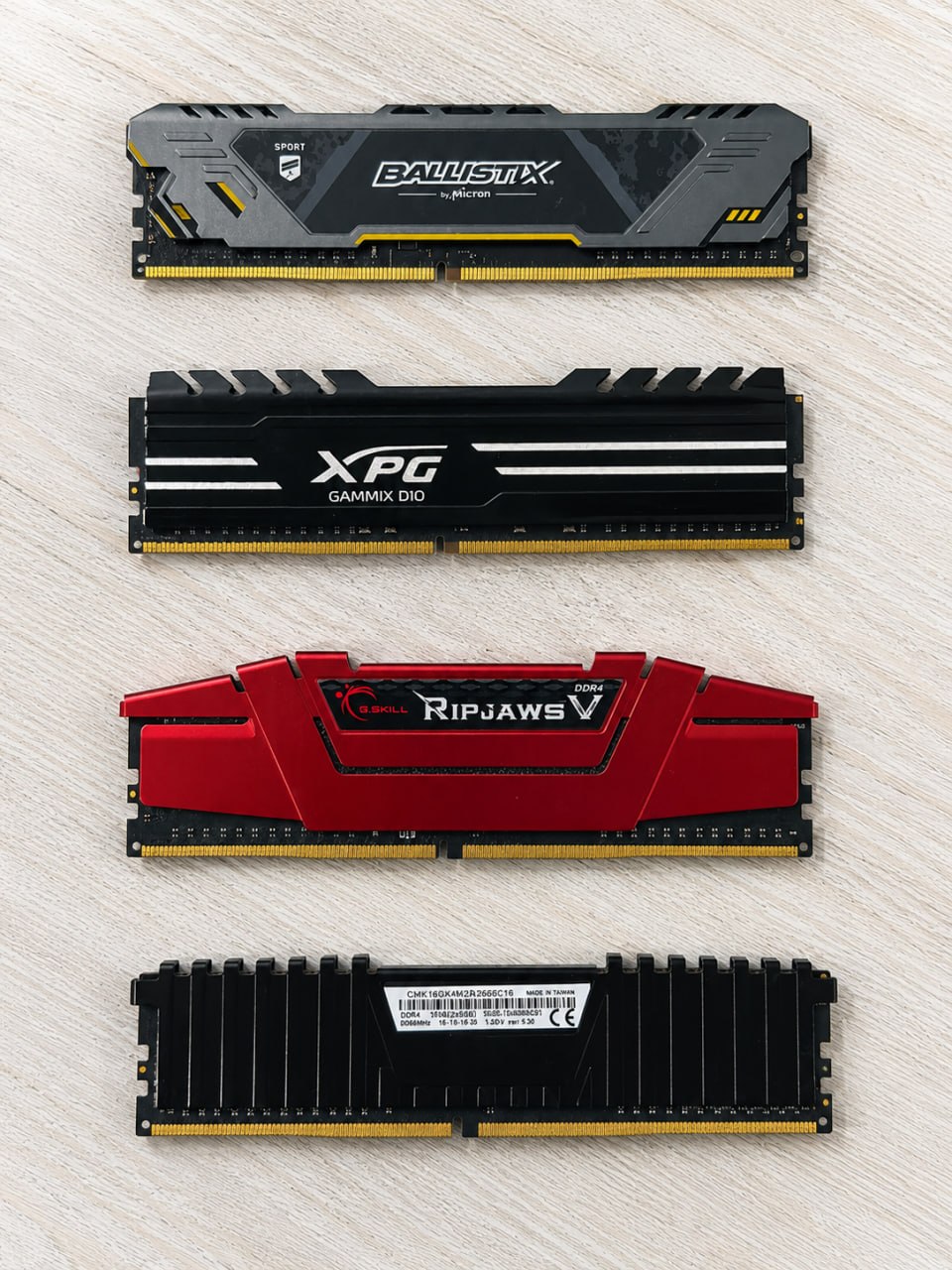 DDR4 8GB operativ xotira — radiatorli