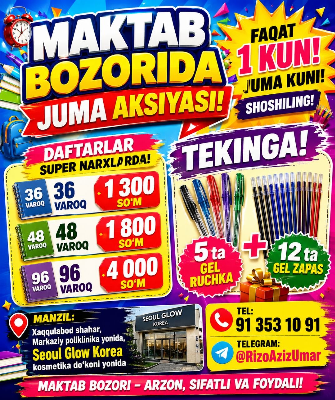 Markaziy poliklinika yonida