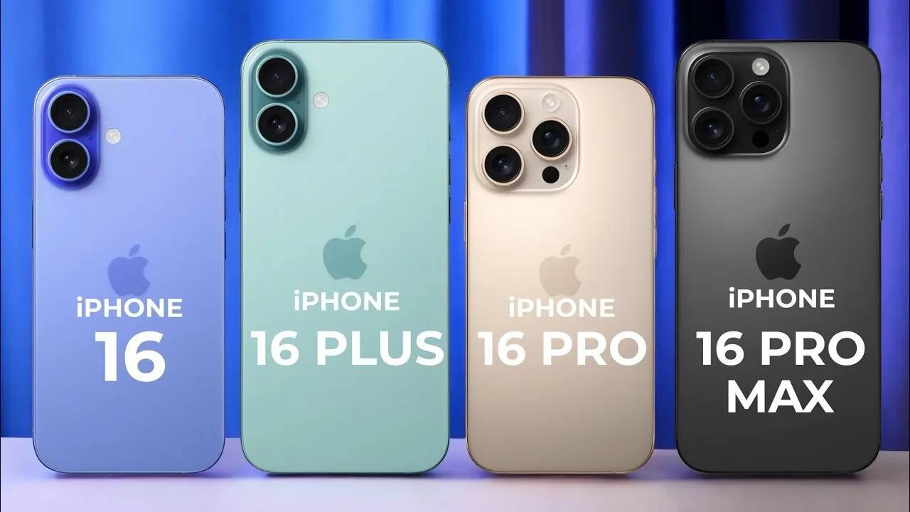 Для заказа доступны iPhone 16 iPhone 16 Plus iPhone 16