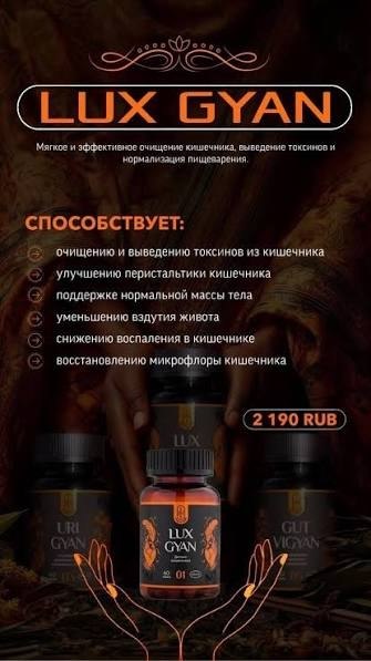 Lux Gyan — натуральный аюрведический комплекс для