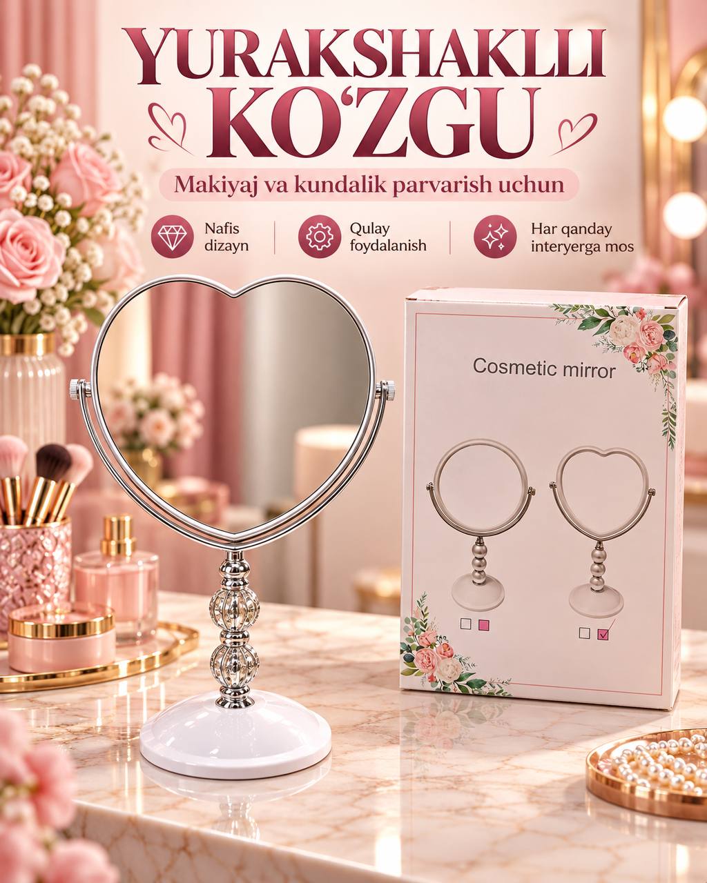YURAKSHAKLLI KO‘ZGU — atigi 40 000 SO‘M
