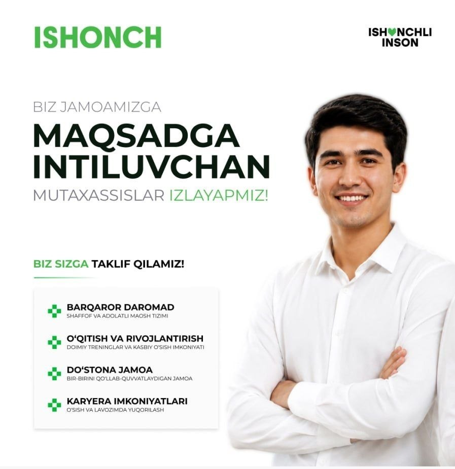 Avtomashina bo'lishi shart