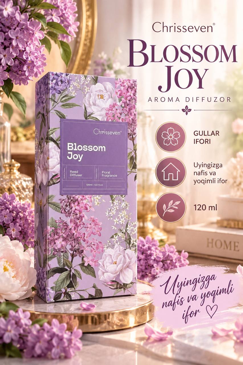 Chrisseven Blossom Joy — uyingizga gullar ifori