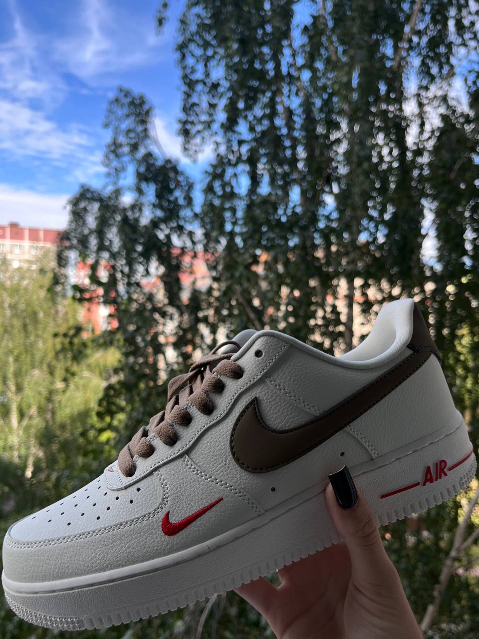 1-4 новые кроссовки с биркой Nike air force Первые