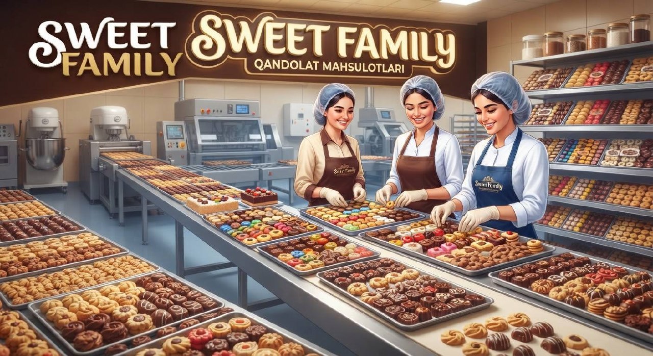 "Sweet family" qandolat mahsulotlari ishlab chiqarish