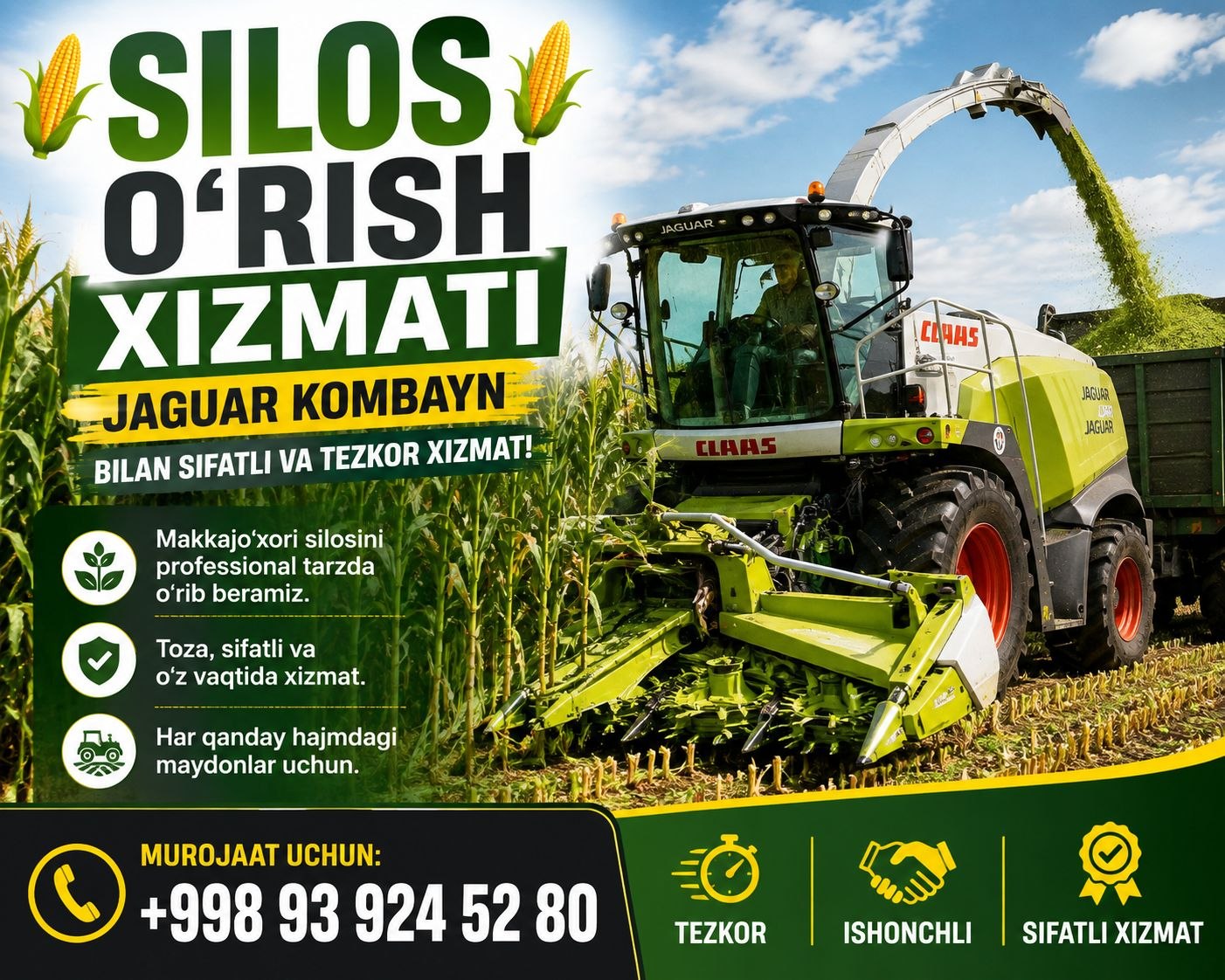 SILOS O‘RISH XIZMATI