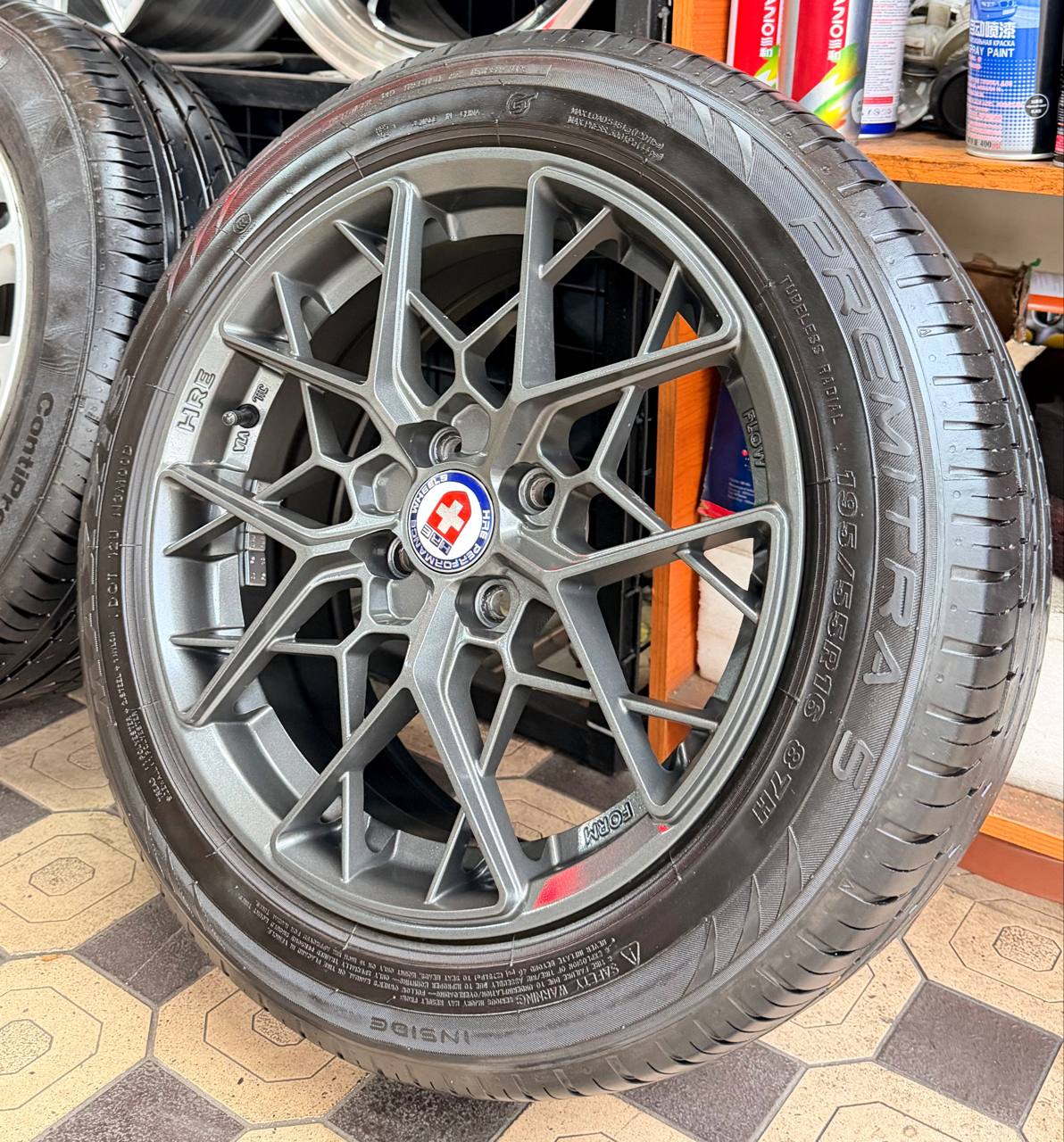 BBS NEW STIL R16/195/55 diska balon — ideal holat