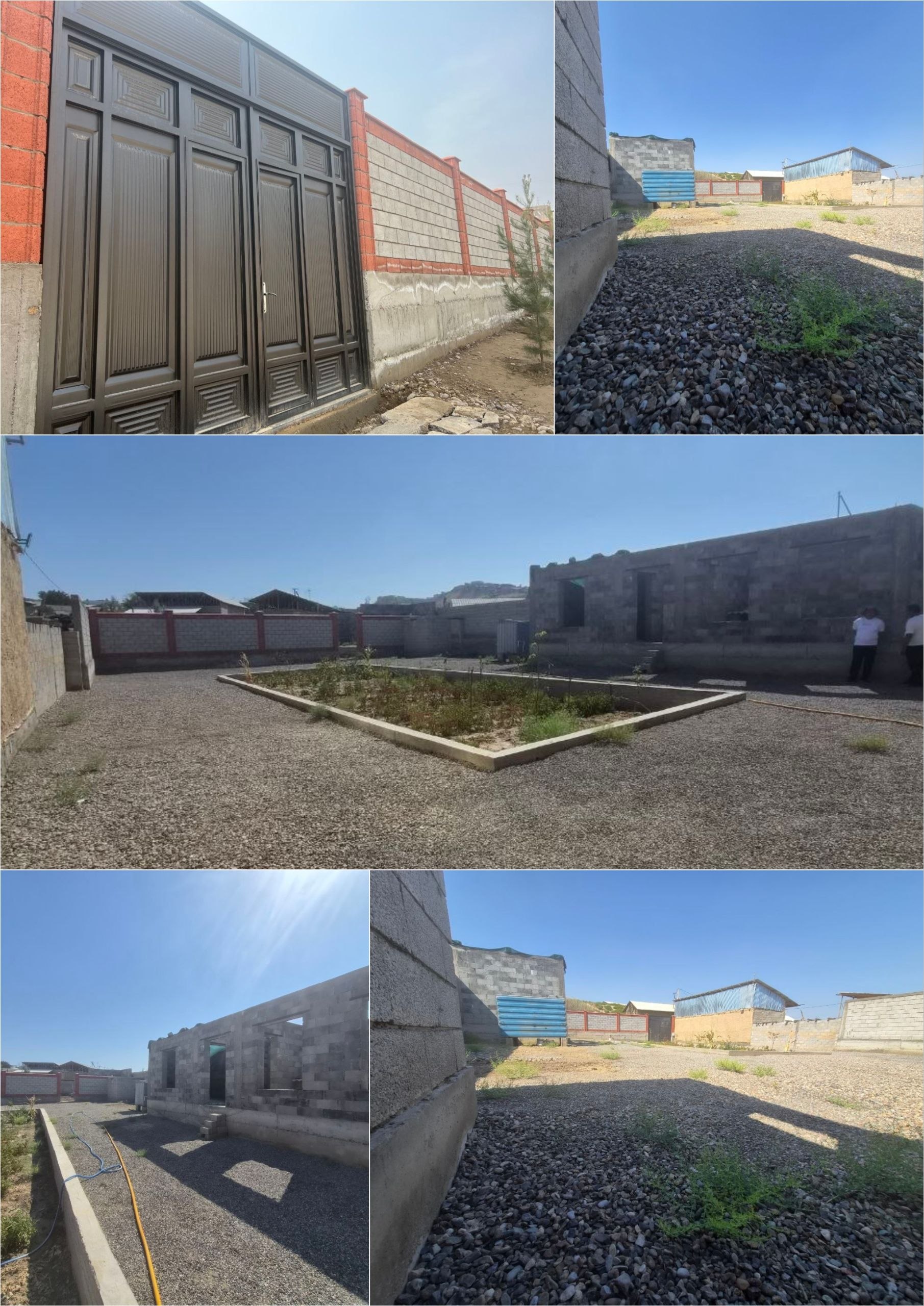 6 sotihli hovli — 2 xona, hammomi bor