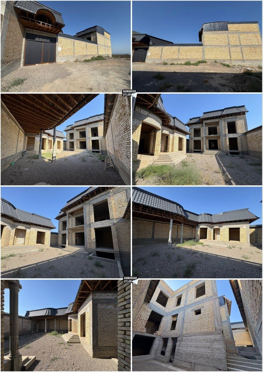 6 sotixli 9 xonali hovli — barcha qulayliklar