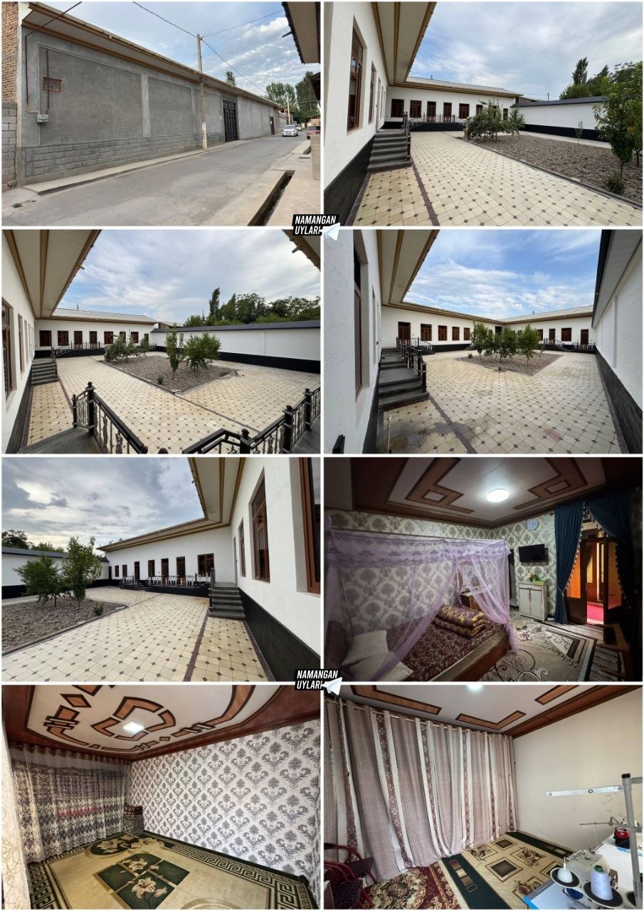 6 sotixli hovli — 7 xona, tayyor to'y uchun