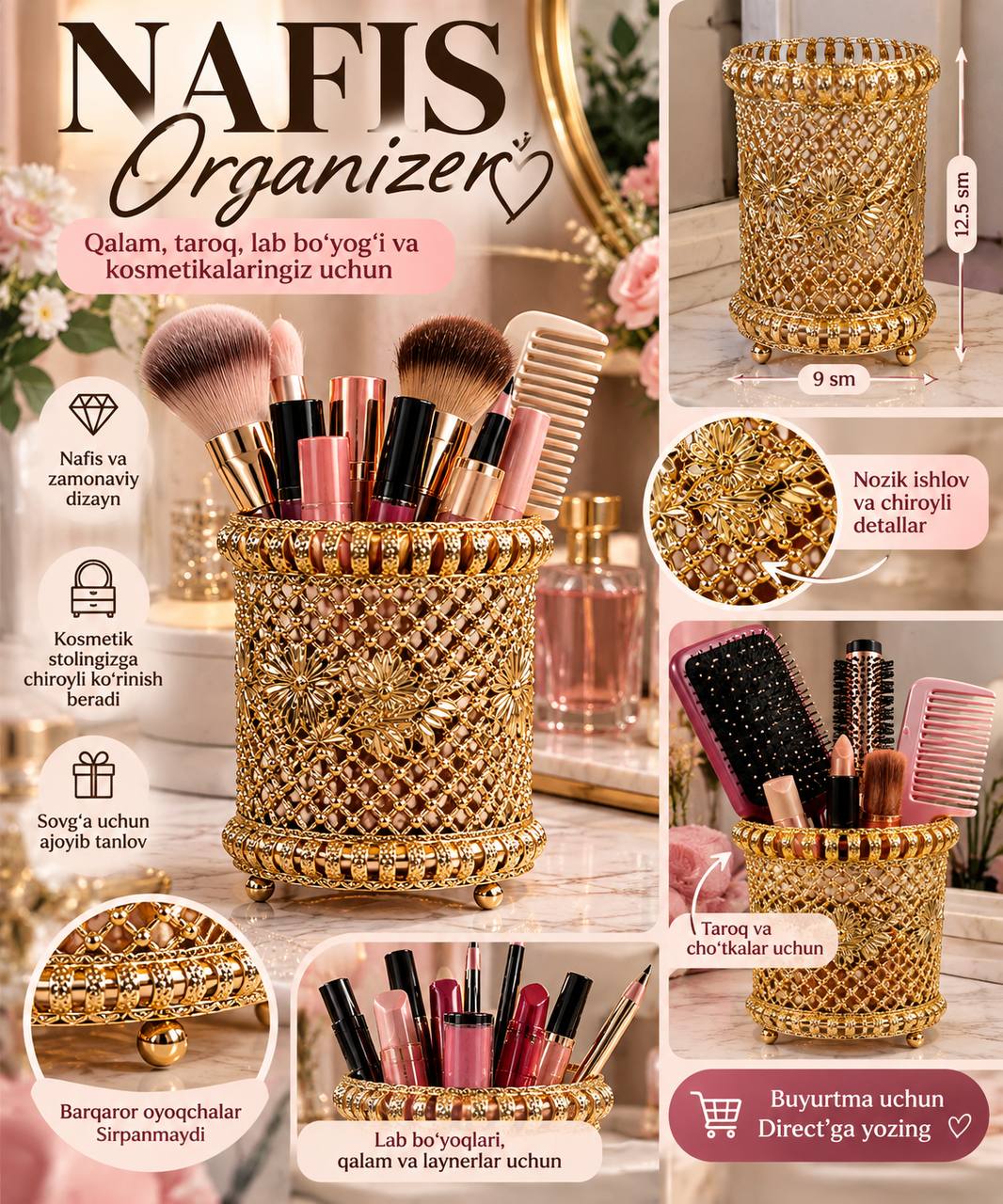 NAFIS VA HASHAMATLI ORGANIZER