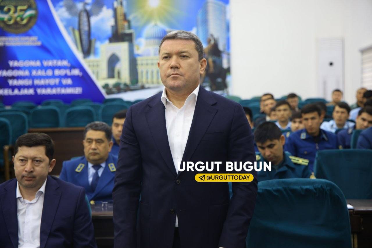 URGUT TUMANI SOLIQ INSPEKSIYASIGA YANGI RAHBAR