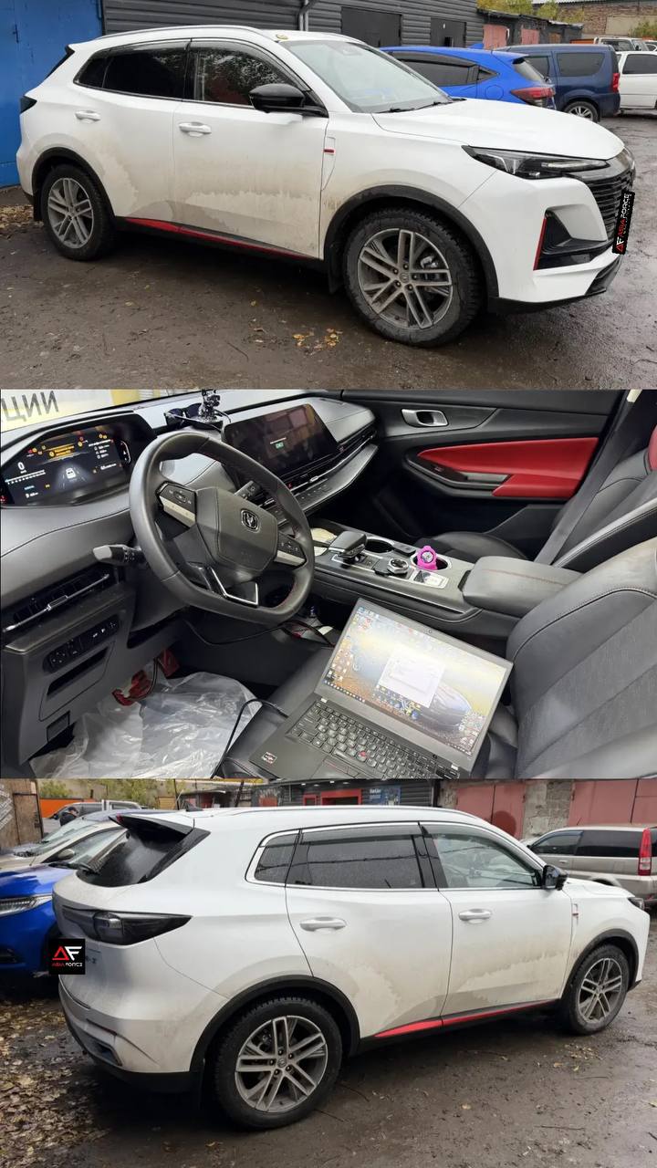 Выполнен чип-тюнинг Changan CS55 plus Омск